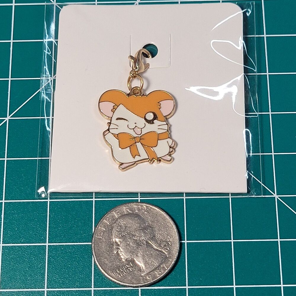 Hamtaro Enamel Charm